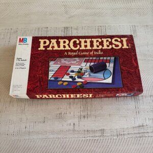 Vintage 1989 Milton Bradley Parcheesi #4037